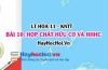 Hợp chất hữu cơ là gì? đặc điểm, cách phân loại hợp chất hữu cơ? Khái niệm nhóm chức là gì? Hóa 11 bài 10 KNTT